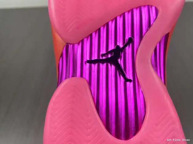 1st Kicks Shoes Pink DH4121-600 (W) Retro Shocking 14 Jordan Low 0514